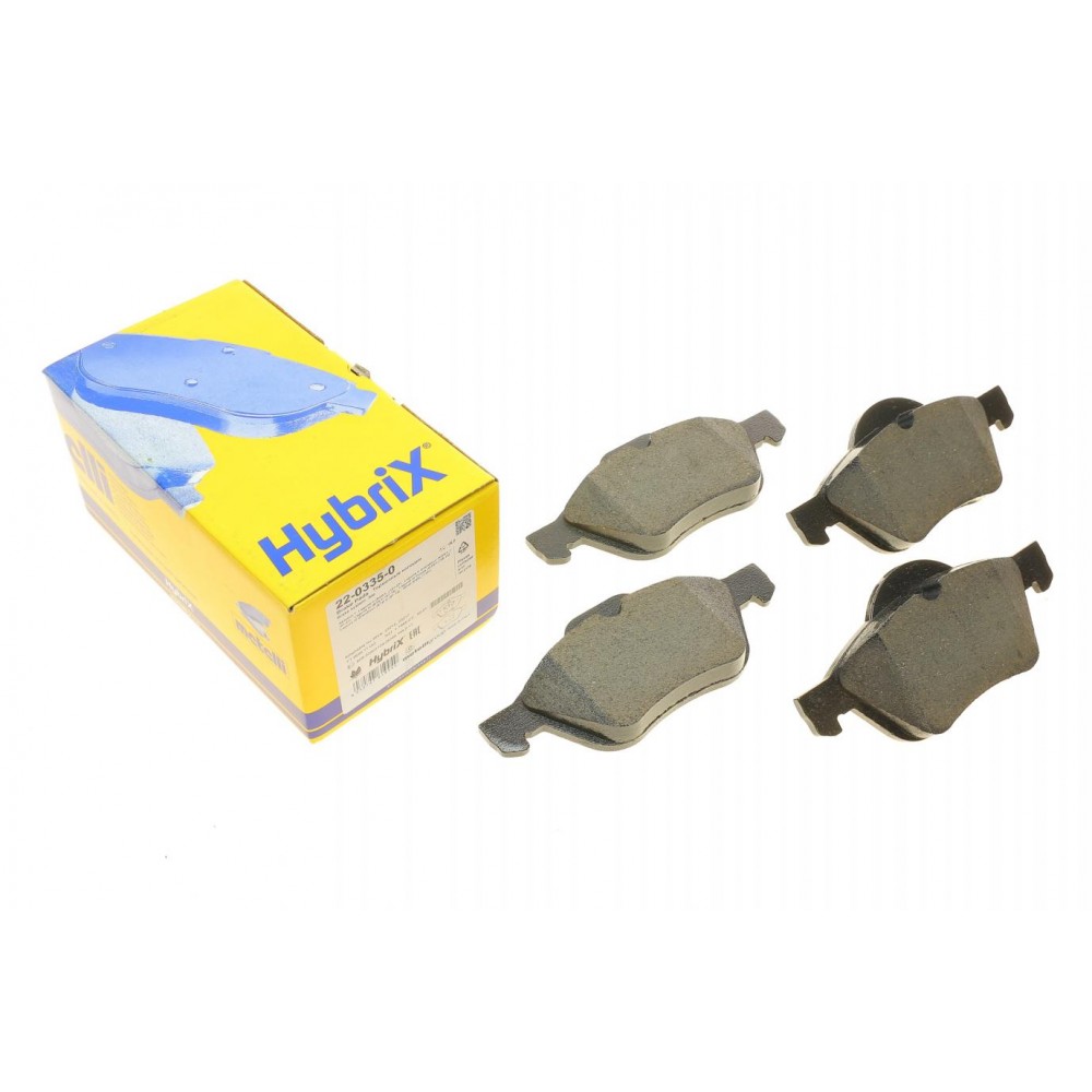 22-0335-0 METELLI Комплект гальмівних колодок дисковий гальм