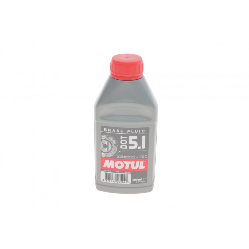 Рідина гальмівна 100% синтетическая MOTUL DOT 5.1, 0.5л (807010) (100950)