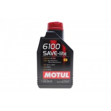 Олива моторне синтетичне MOTUL 6100 SAVE-LITE Technosynthese 5W-30, 1л (839611) (107956) купити в Україні цена