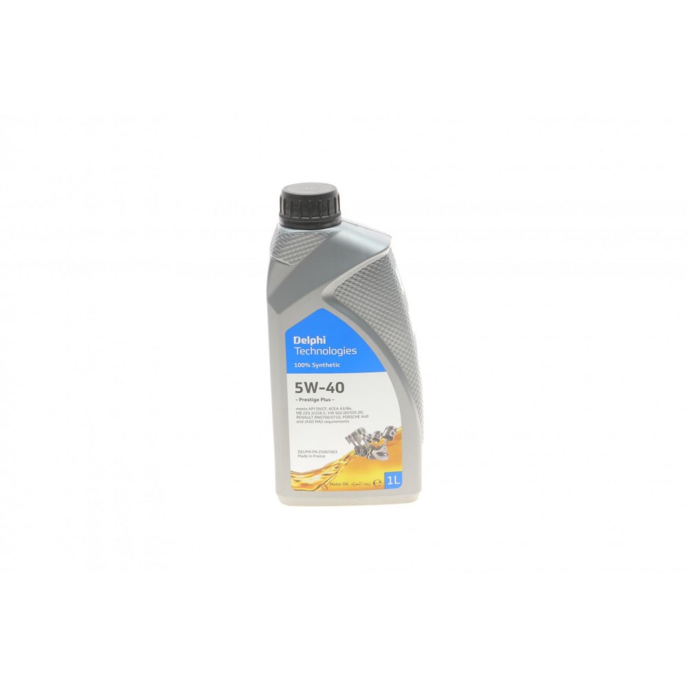 Олива моторне синтетичне DELPHI PRESTIGE PLUS 5W-40, 1л купити в Україні цена
