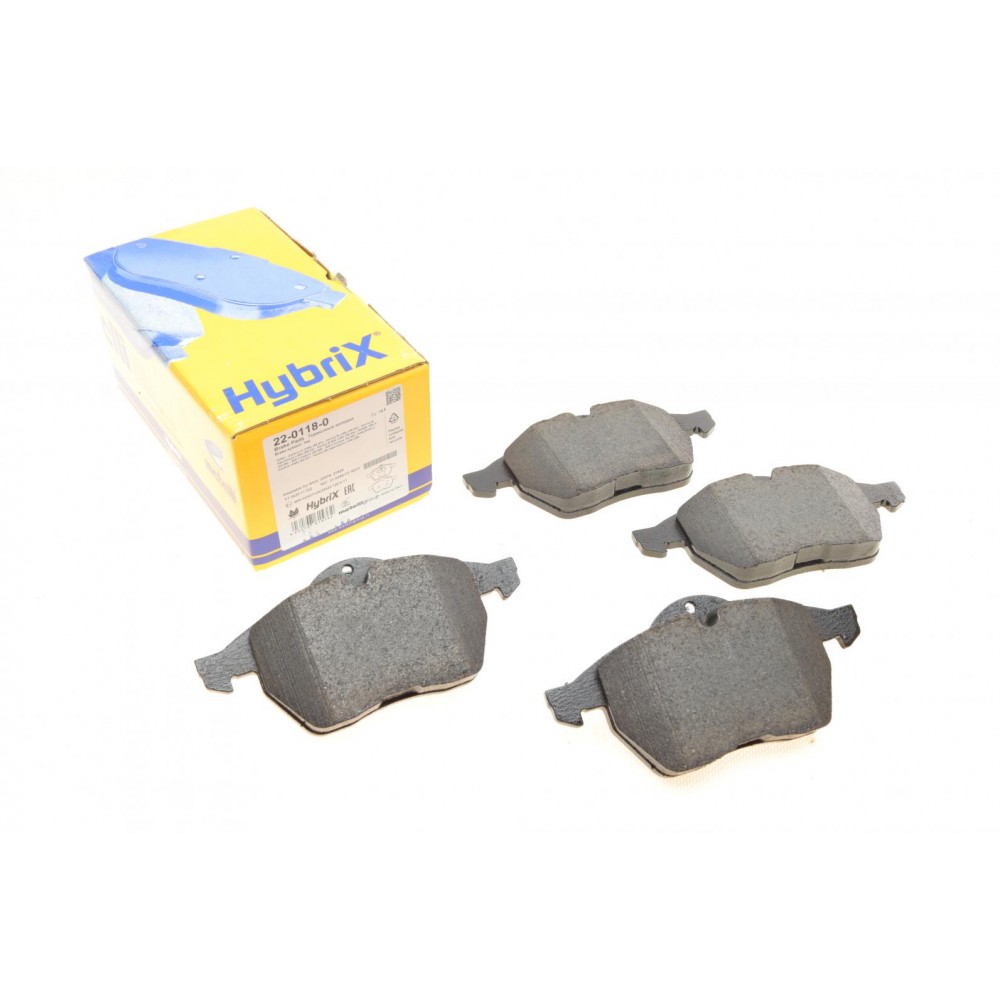 22-0118-0 METELLI Комплект гальмівних колодок дисковий гальм