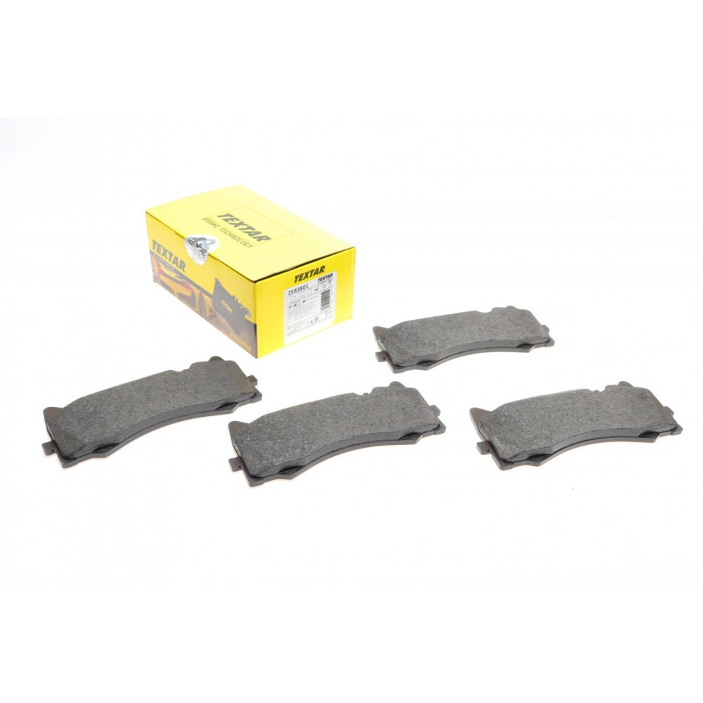 2583801 TEXTAR Комплект гальмівних колодок дисковий гальм