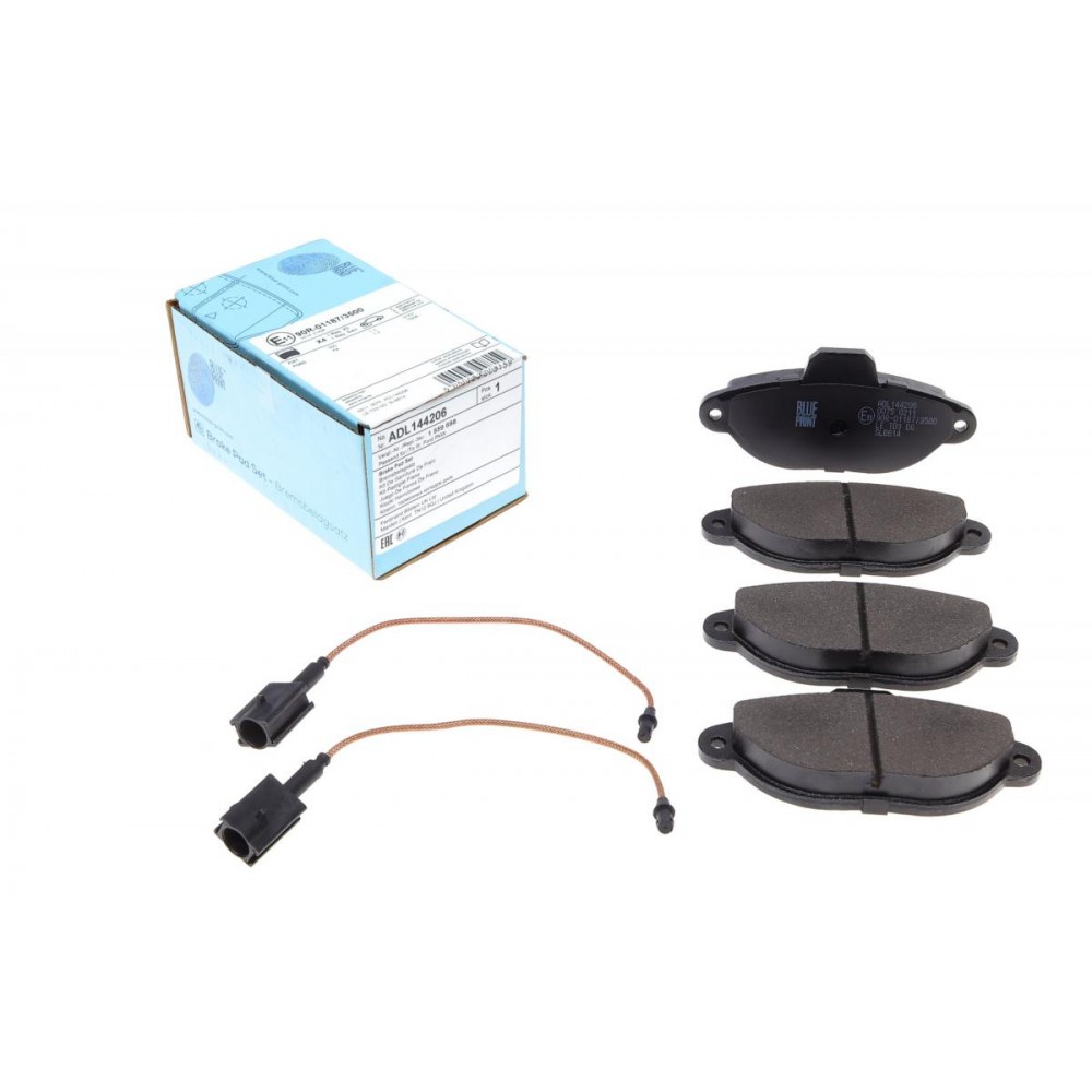 ADL144206 BLUE PRINT Комплект гальмівних колодок дисковий гальм