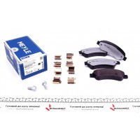 025 244 6519/PD MEYLE Комплект гальмівних колодок дисковий гальм