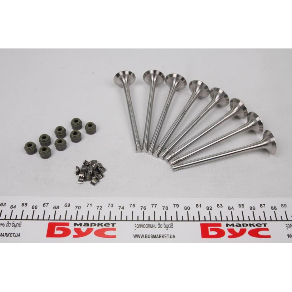 Клапан (випуск) Renault Trafic 2.0dci 06- (8 шт) (+сальники і сухари)