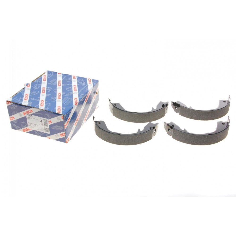 0 986 487 710 BOSCH Комплект гальмівних колодок, стояночная тормозная система