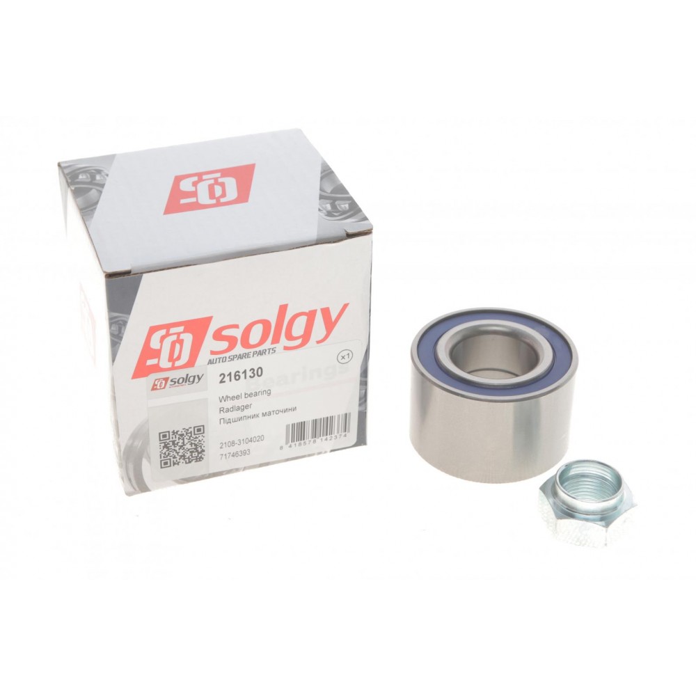 Підшипник маточини (задньої) Lada 95- (30x60x37) (к-кт)