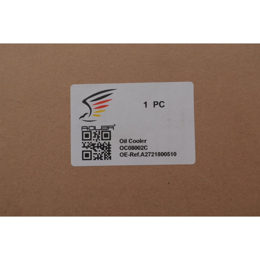 Радіатор масляний MB Sprinter (B906)/Vito (W639) (M272/276/113) (з корпусом масляного фільтра)