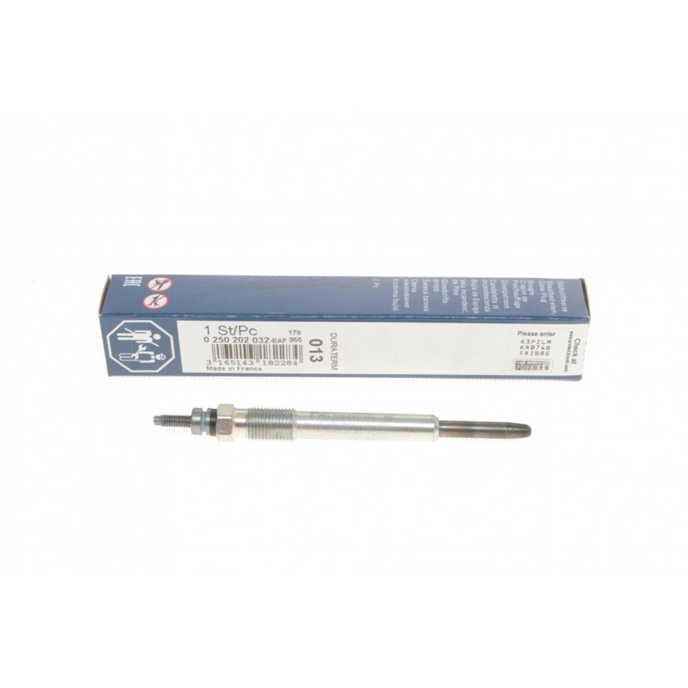 0 250 202 032 BOSCH Свічка розжарювання