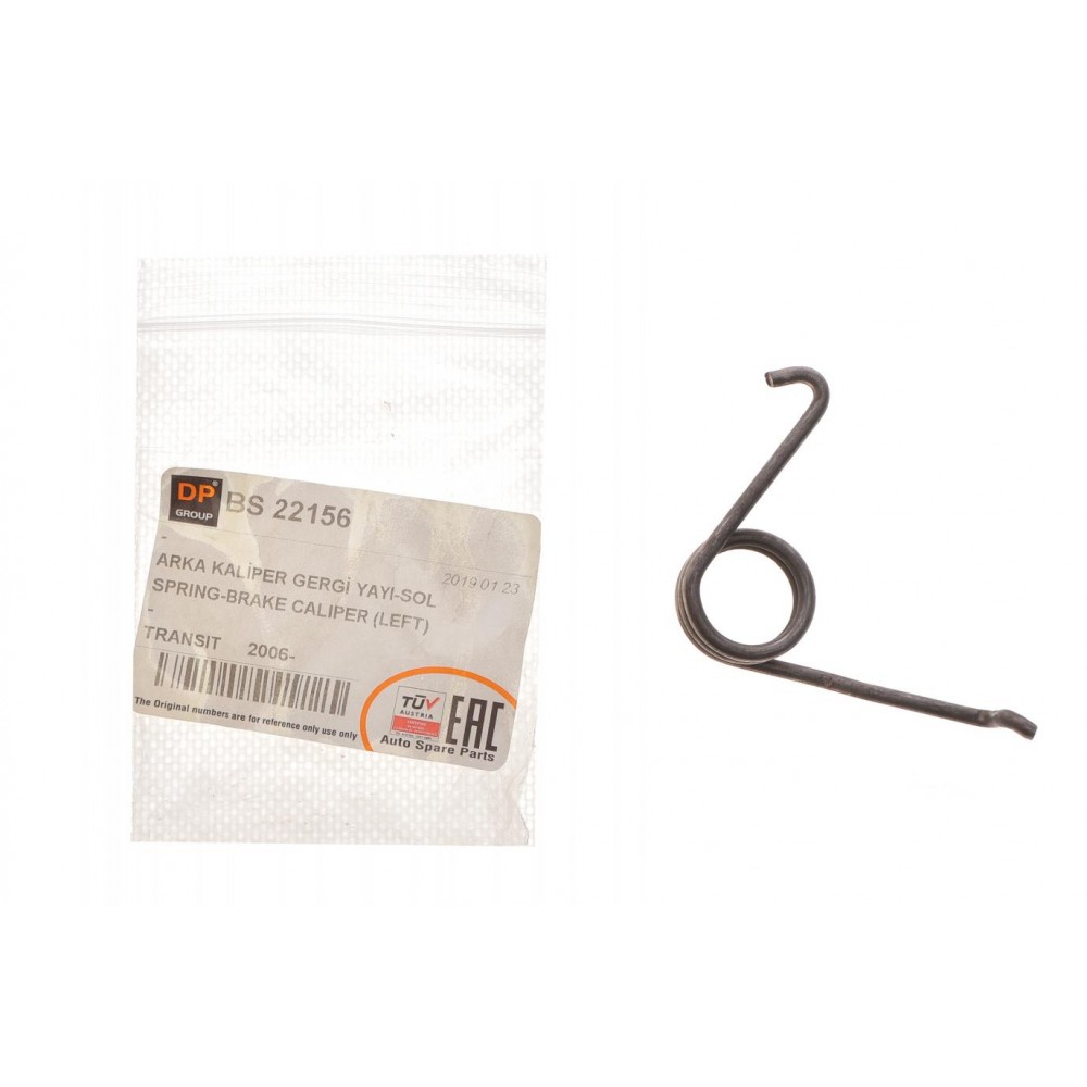 Пружина супорта (заднього) Ford Transit 06- (L)