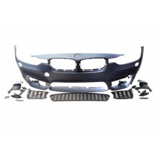 Бампер (передній) BMW 3 (F30/F80) 11-19 (M3-STYLE/с отв.фароомив. і п/тум.фар) Бампер (передній) BMW 3 (F30/F80) 11-19 (M3-STYLE/с отв.фароомив. і п/тум.фар)