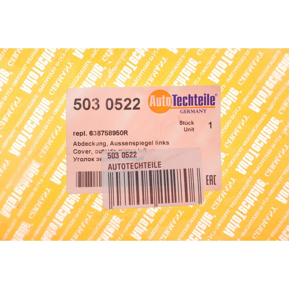 Куточок дзеркала Renault Megane 16- (L)