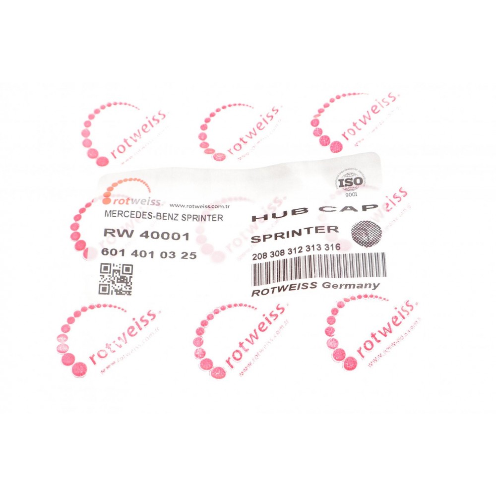 Ковпак диска колісного MB Sprinter 208-316 96- (ROTWEISS)