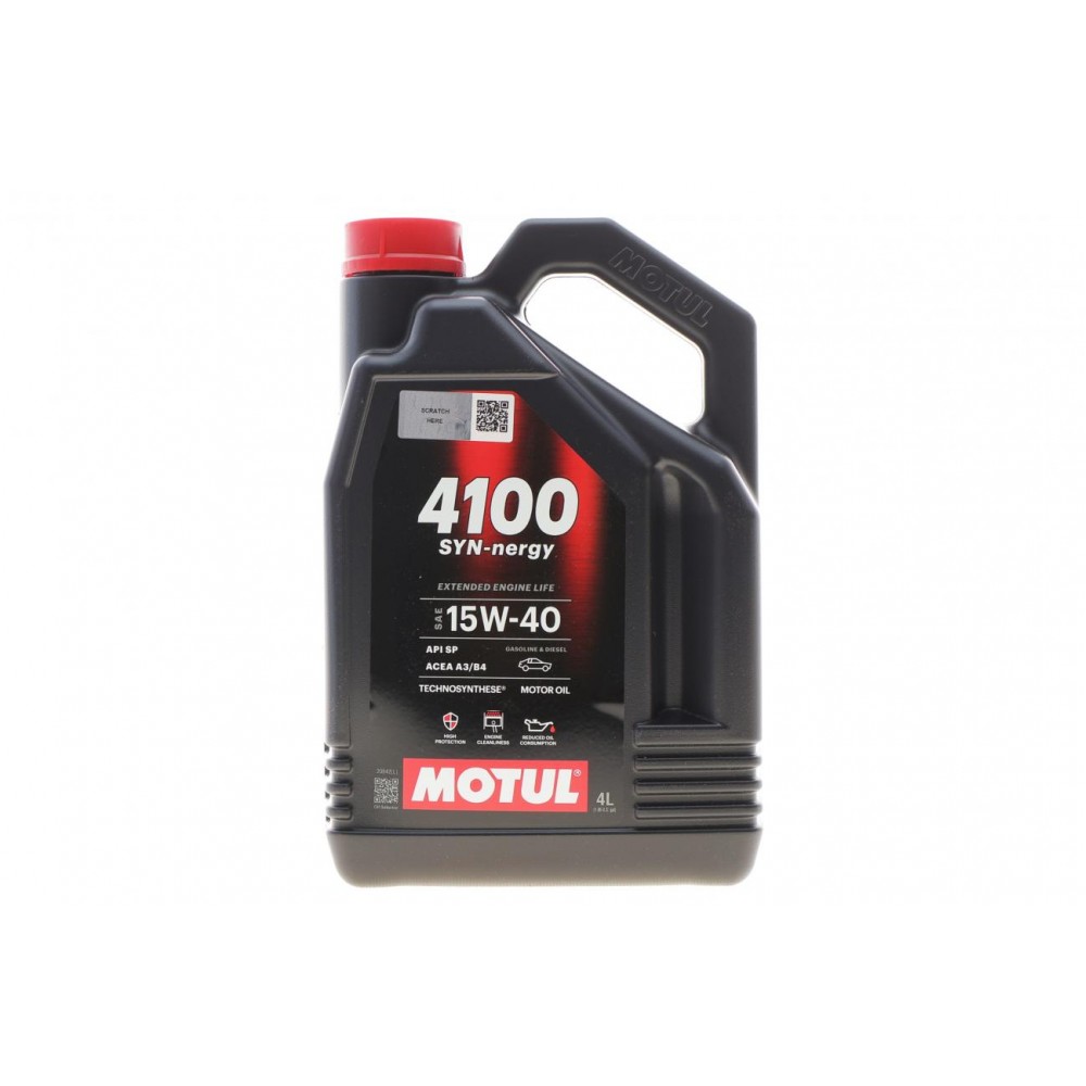 Олива 15W40 4100 Syn-nergy (4L) (API SP) (ACEA A3/B4) (113150)