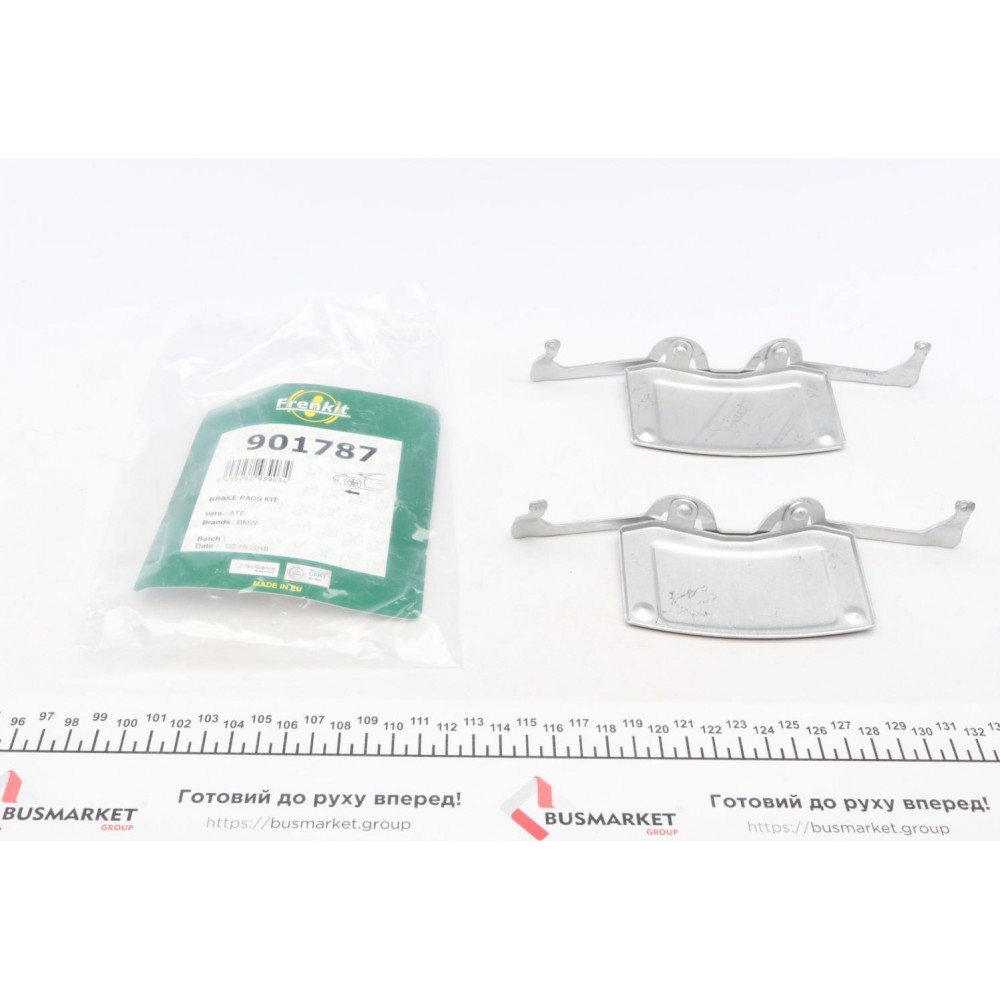 901787 FRENKIT Комплектуючі колодки дискового гальма
