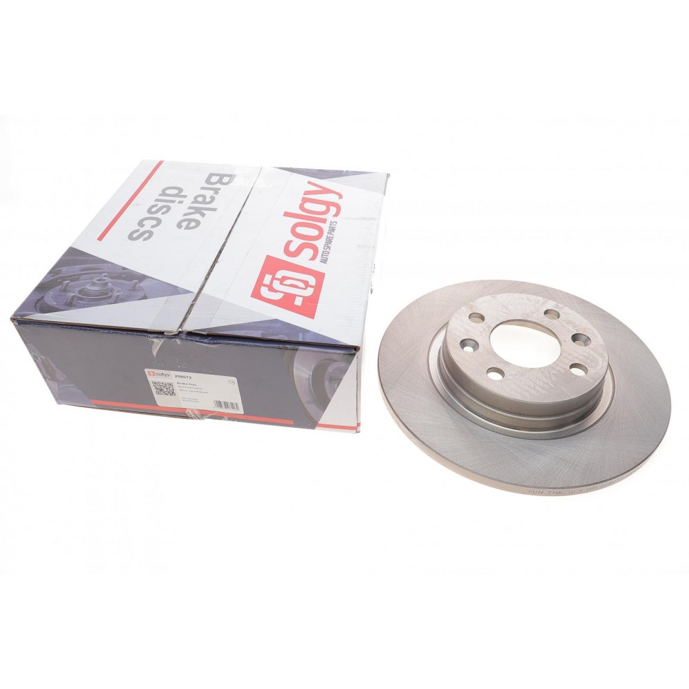 Диск гальмівний (передній) Renault Logan 04- (259x12)