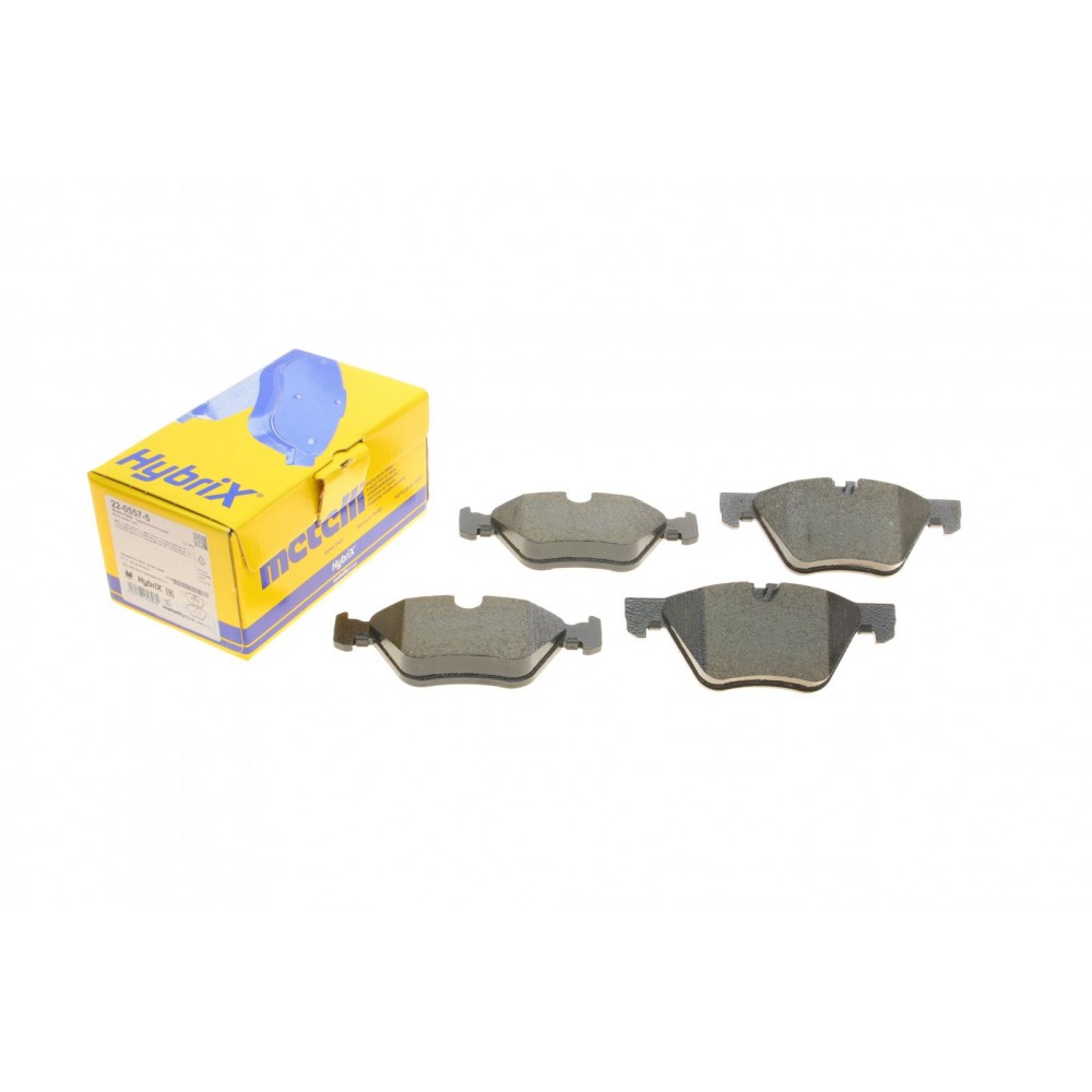 22-0557-5 METELLI Комплект гальмівних колодок дисковий гальм