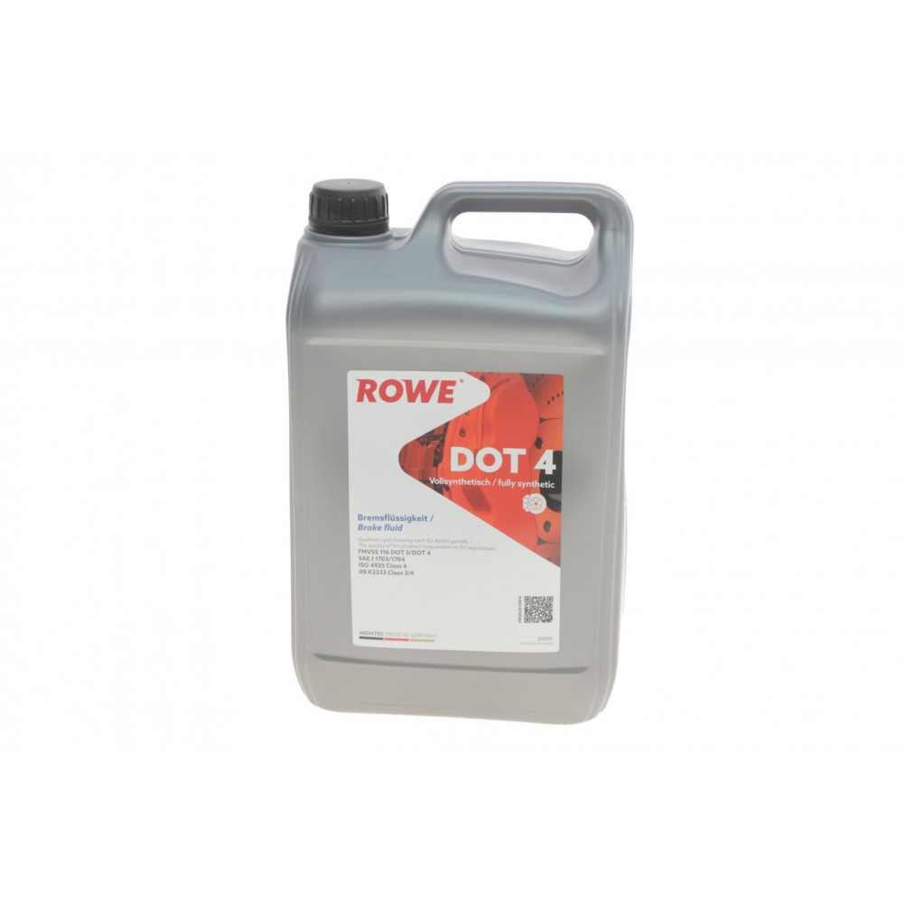 Рідина гальмівна HIGHTEC DOT 4 (5L) Class 4/ABS/ESP