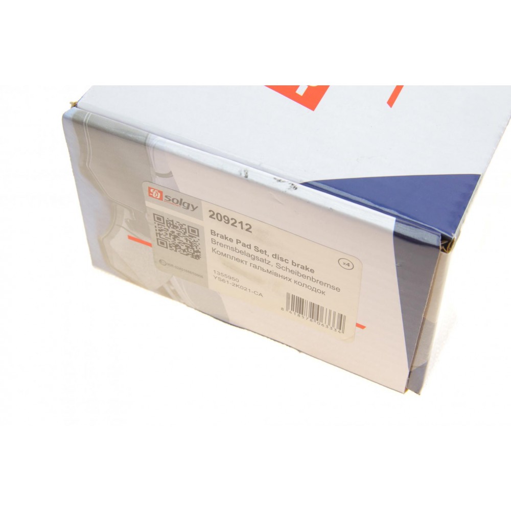 Колодки гальмівні (передні) Ford Fiesta 95-10/Fusion/Ka 02-12/Puma/Mazda 121 96-03/Mazda 2 03-07