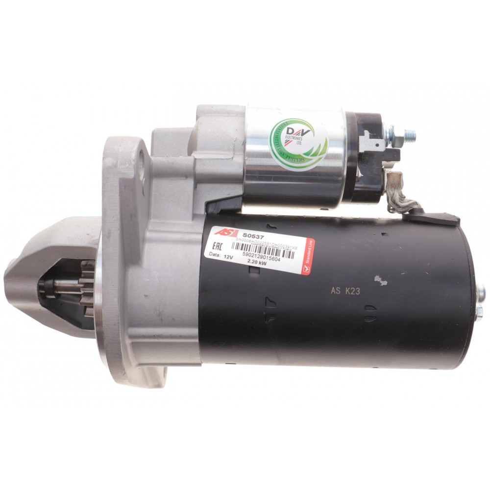 Стартер Sprinter (W904) 2.9 TDI (OM602) 96-06/Land Rover Discovery 2.5 TDI 89-04 (12V/2.2kw) (z=9)