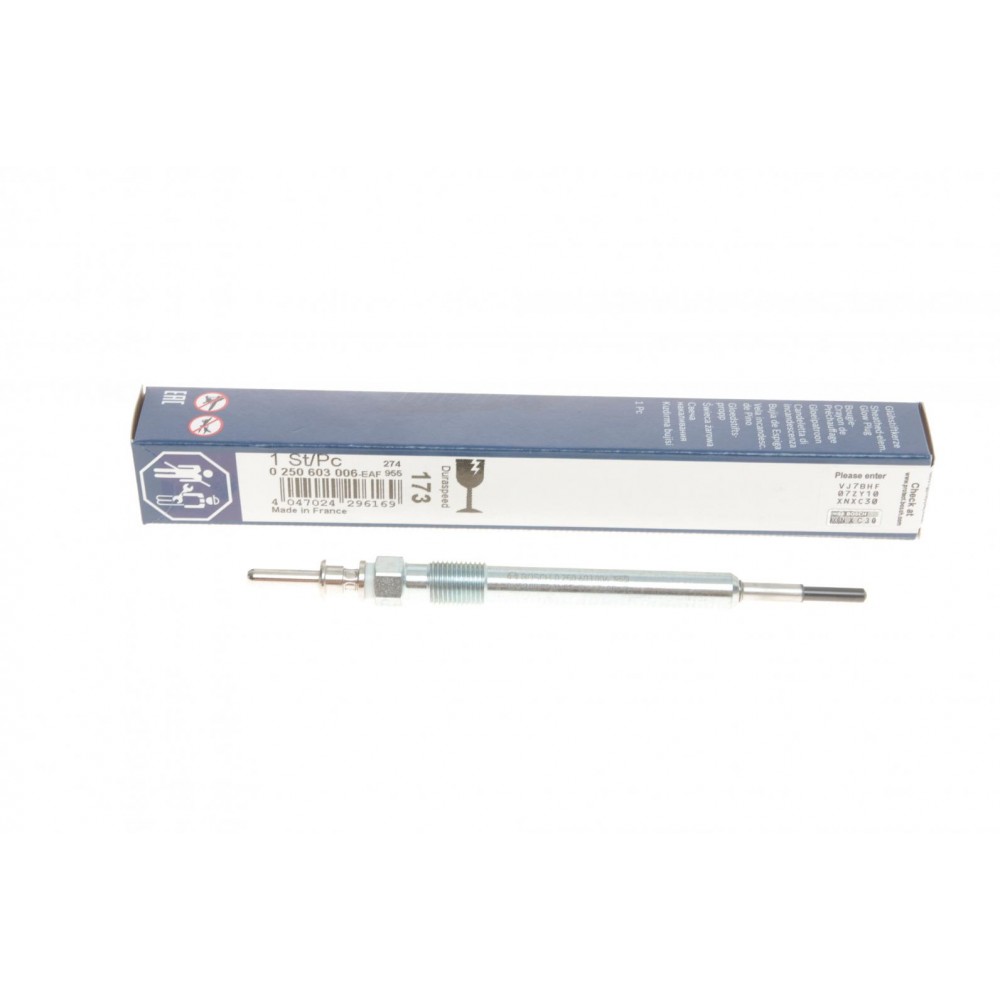 0 250 603 006 BOSCH Свічка розжарювання