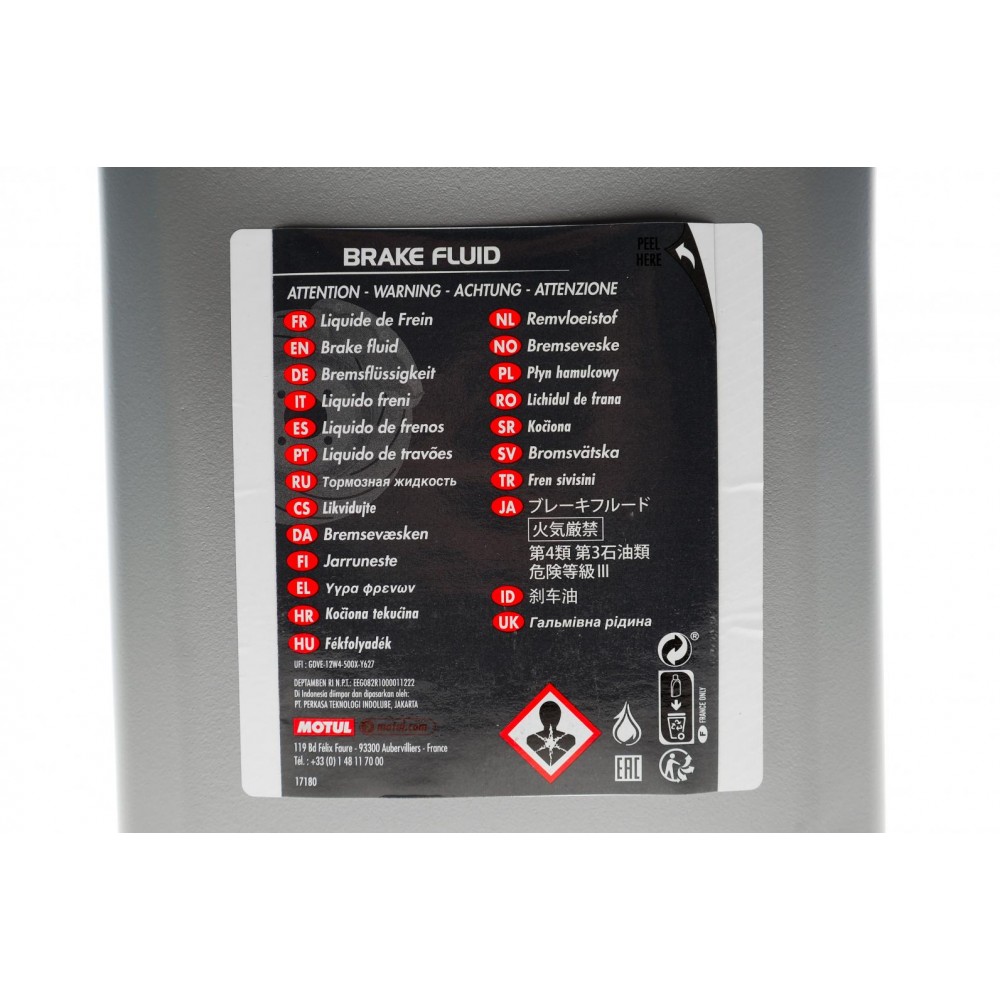 Рідина гальмівна DOT5.1 (5л) Brake Fluid  (100952)