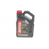 Олива моторне напівсинтетичне эстеровое MOTUL 5100 4T Technosynthese 10W-40, 4л (836541) (104068)
