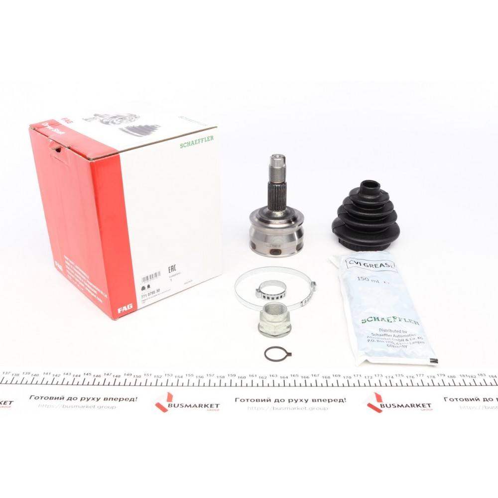 771 0795 30 FAG Шарнирный комплект, Привідний вал