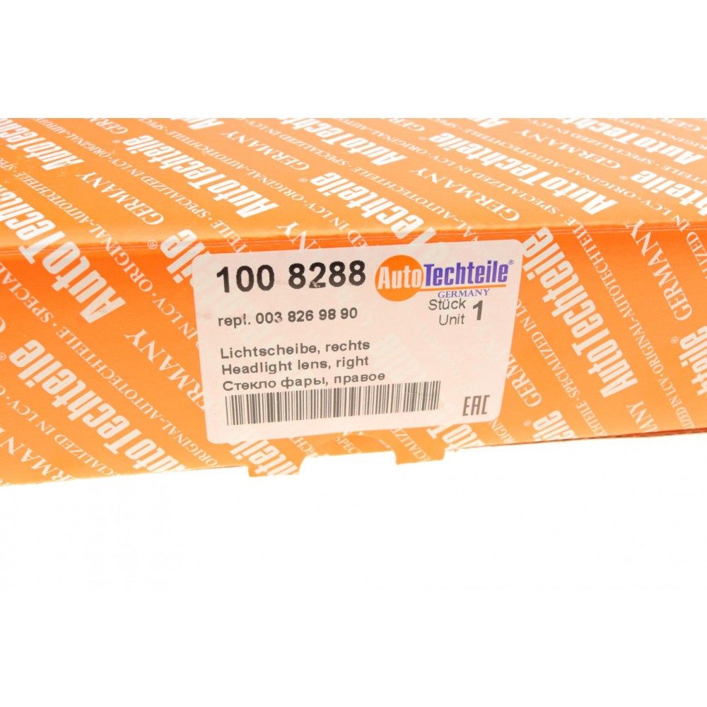 Скло фари MB Vito (W638) 96-03 (R) (Viano)