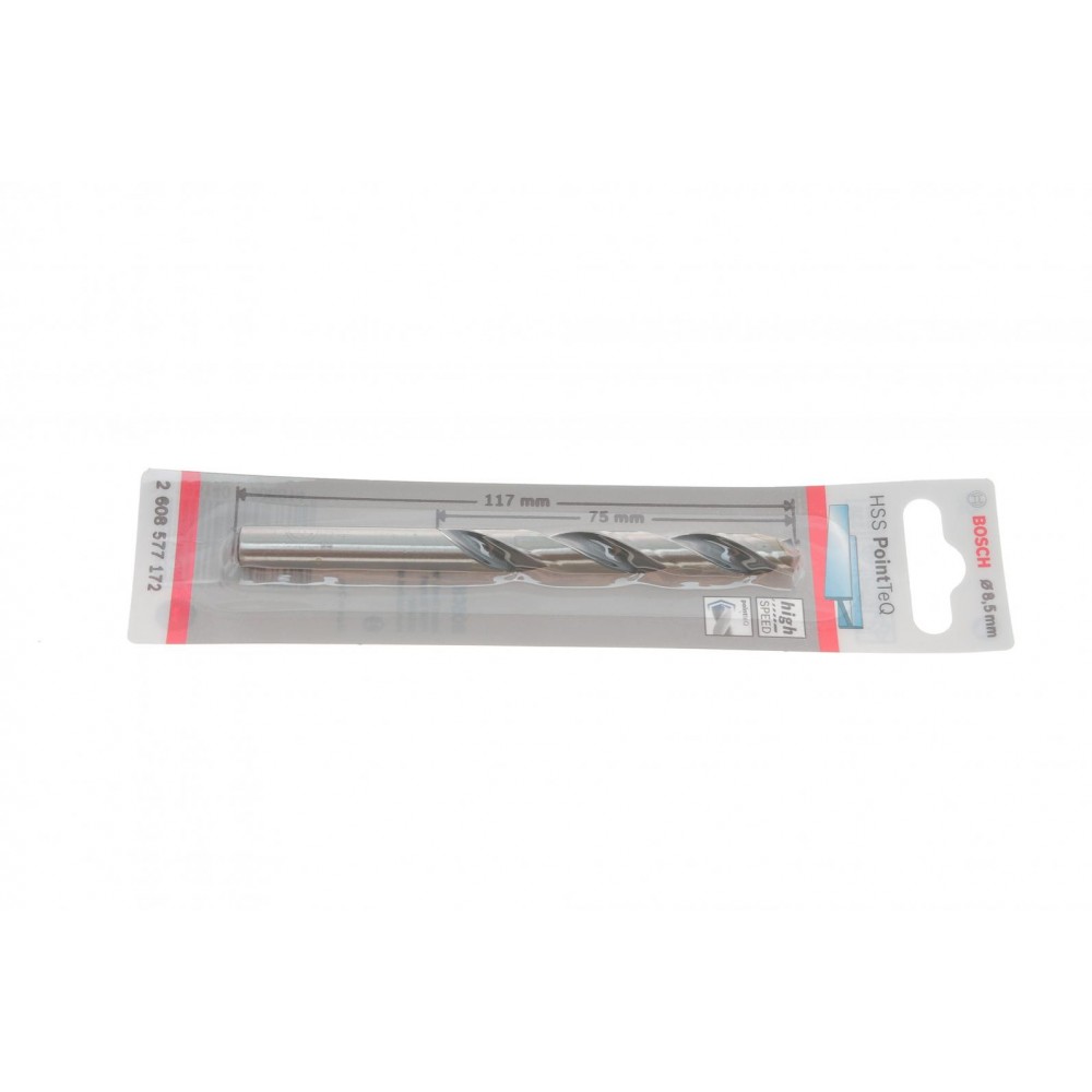 2608577172 BOSCH Свердло HSS PointTeQ Ø8,5 мм