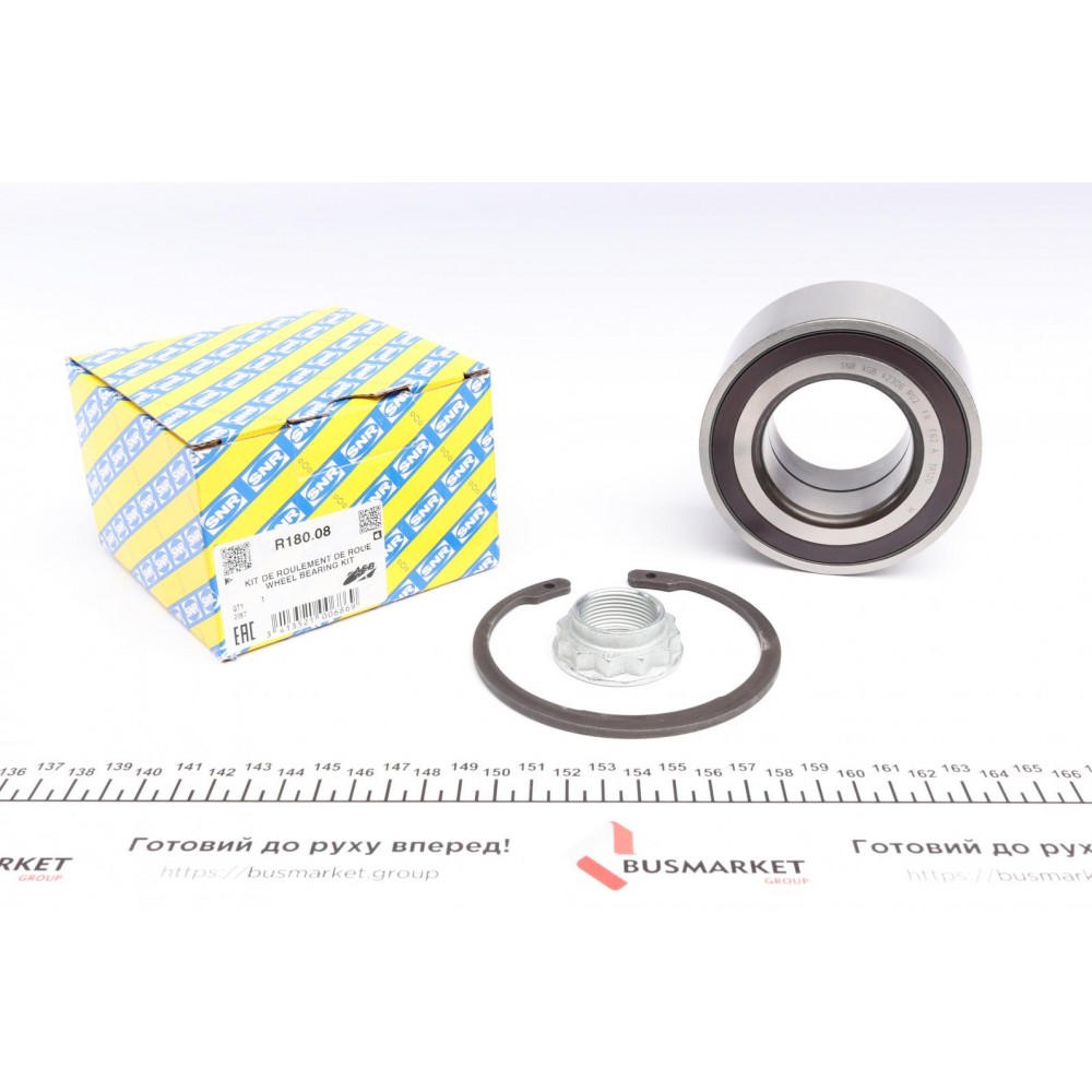 R18008 SNR Комплект підшипника ступиці колеса
