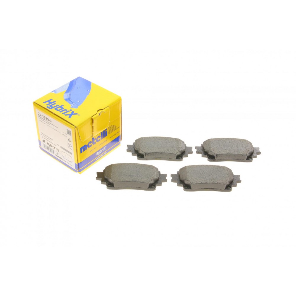 22-1229-0 METELLI Комплект гальмівних колодок дисковий гальм
