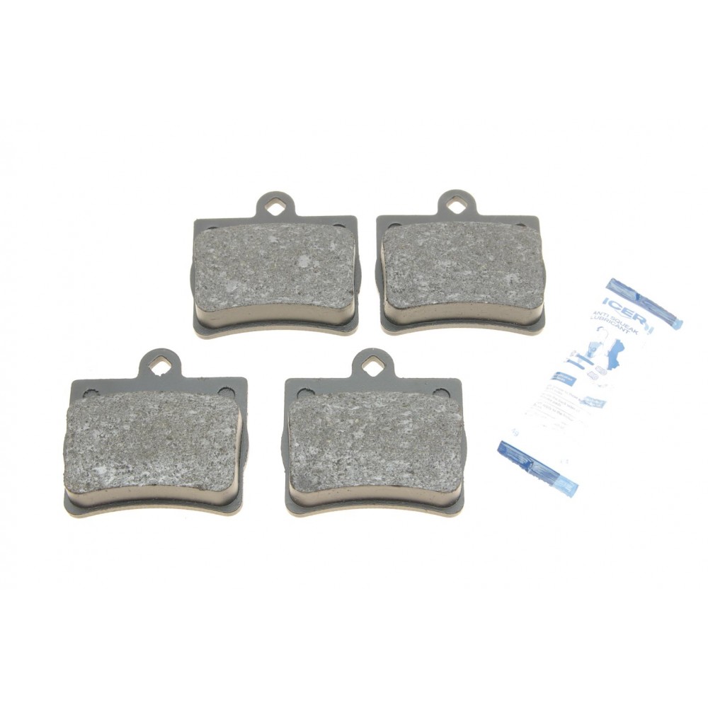 181310 ICER Комплект гальмівних колодок дисковий гальм