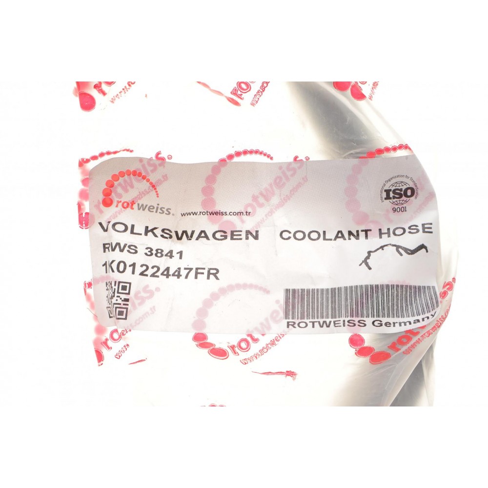 Патрубок системи охолодження Audi A3/Skoda Octavia/VW Golf V 1.9 TDI 03-10 (к-кт в зборі)