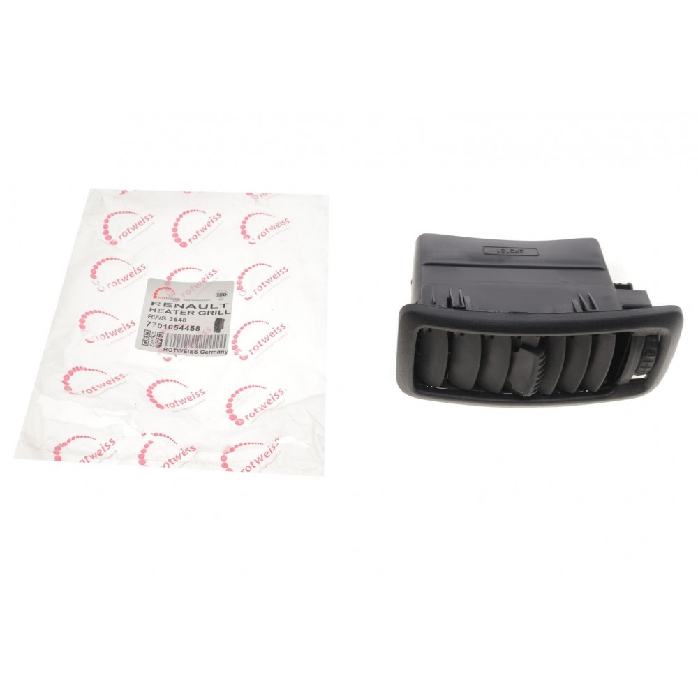 Дефлектор обігрівача (повітряна заслонка) Opel Vivaro / Renault Trafic 01-14 (чорний)