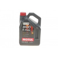 Олива моторне 100% синтетичне MOTUL 8100 X-max 0W-30, 5л (347206) (106571)