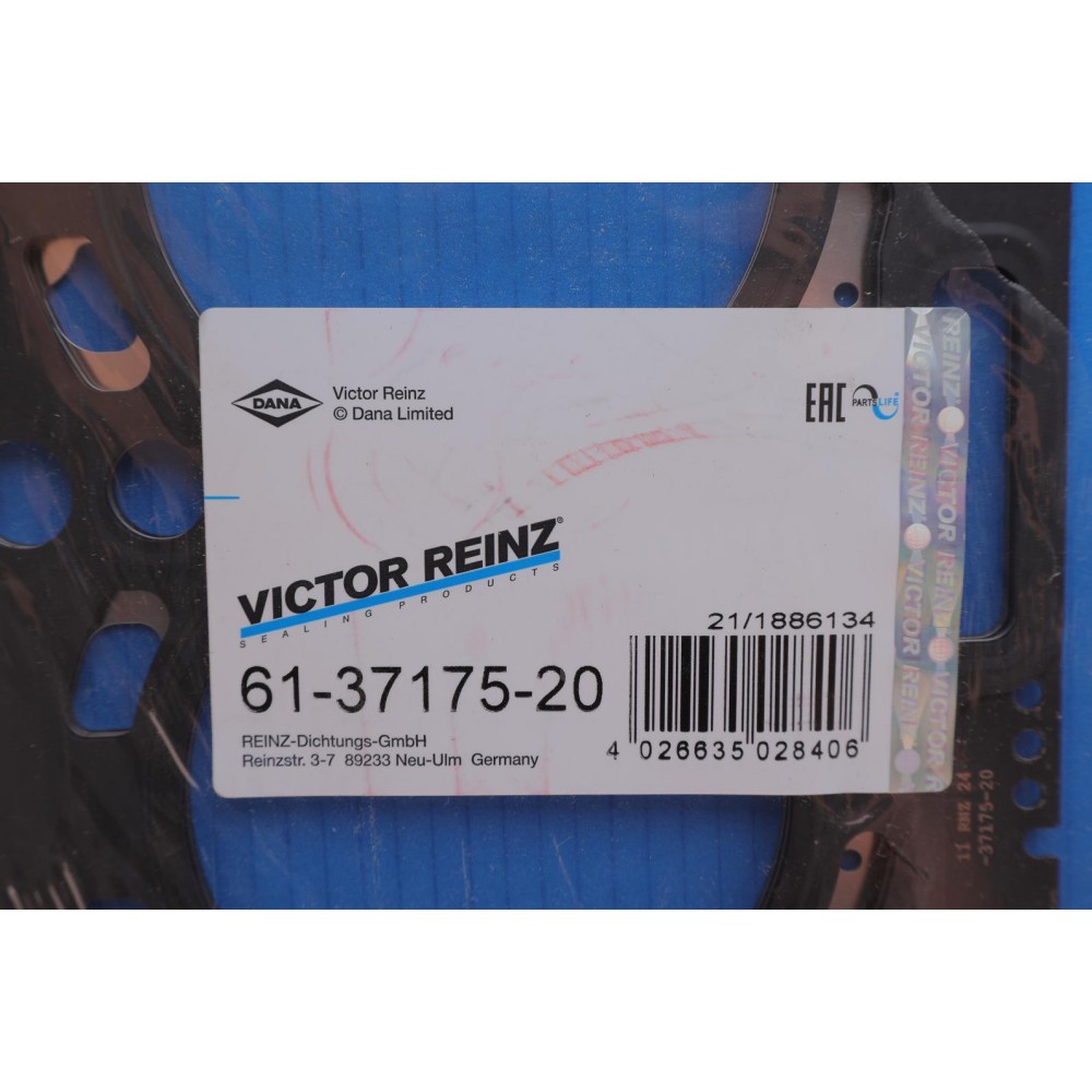 Прокладка ГБЦ VW Crafter/T5 2.0TDI 09-, Ø82,00mm, 1,71mm, 3 метки