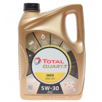 Олива моторне синтетичне TOTAL QUARTZ INEO LL LONG LIFE 5W-30 5л (213819) купити в Україні цена