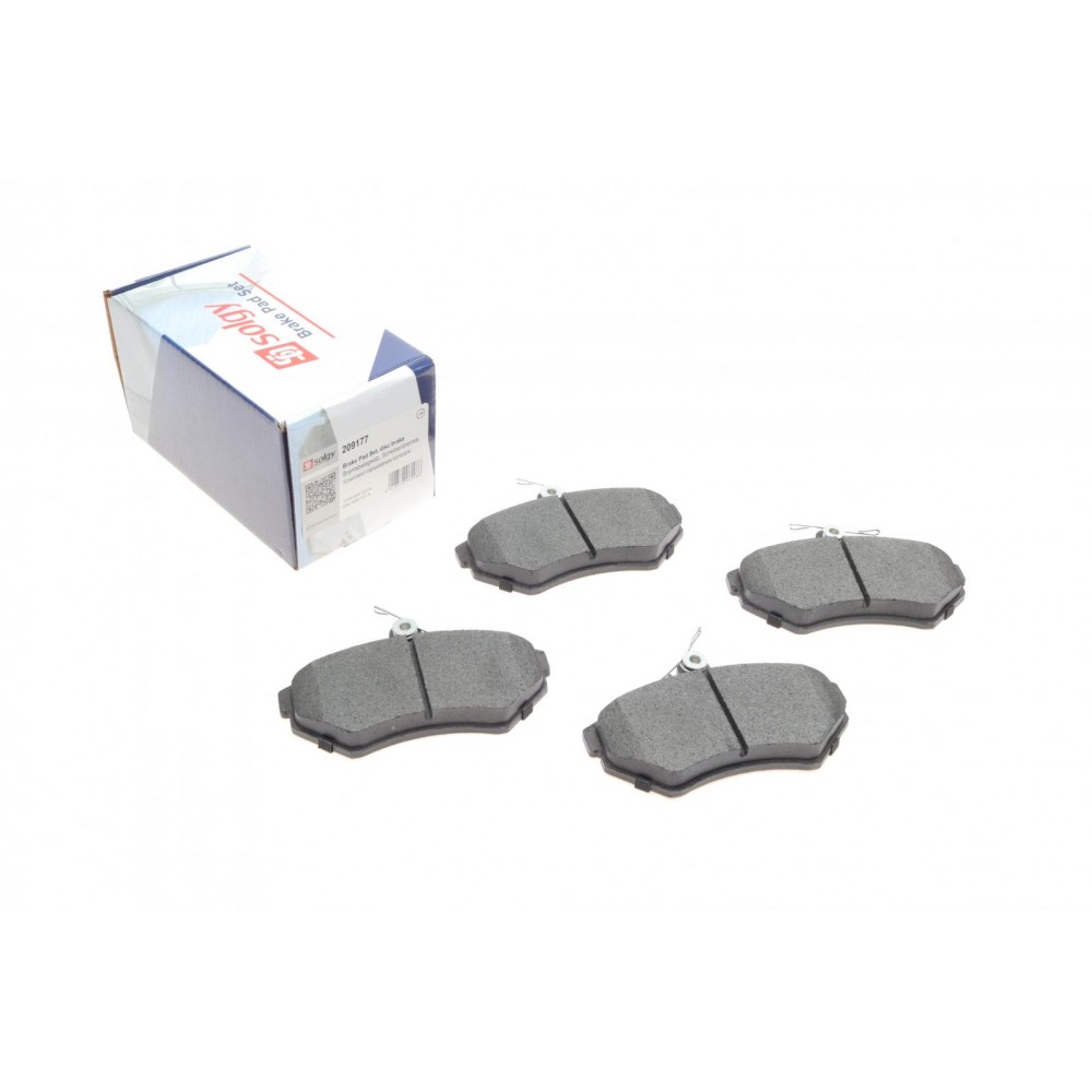 Колодки гальмівні (передні) Seat Cordoba/Ibiza/VW Caddy/Golf/Polo 91-04/Passat B3/B4 88-97