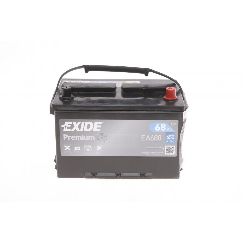 EA680 EXIDE Стартерна акумуляторна батарея