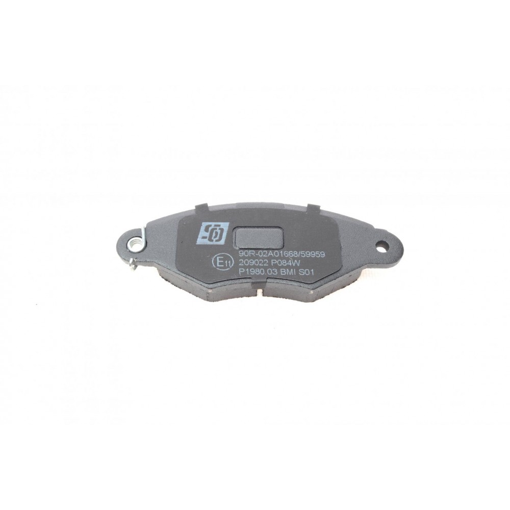 Колодки гальмівні (передні) Renault Kangoo 98- (Bosch)