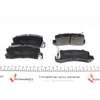 KBP-9022 KAVO PARTS Комплект гальмівних колодок дисковий гальм