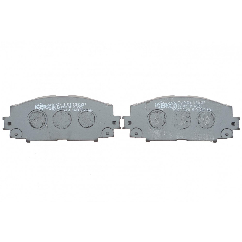 Колодки гальмівні (передні) Toyota Prius 08-/Corolla 12-/Lexus CT 10-