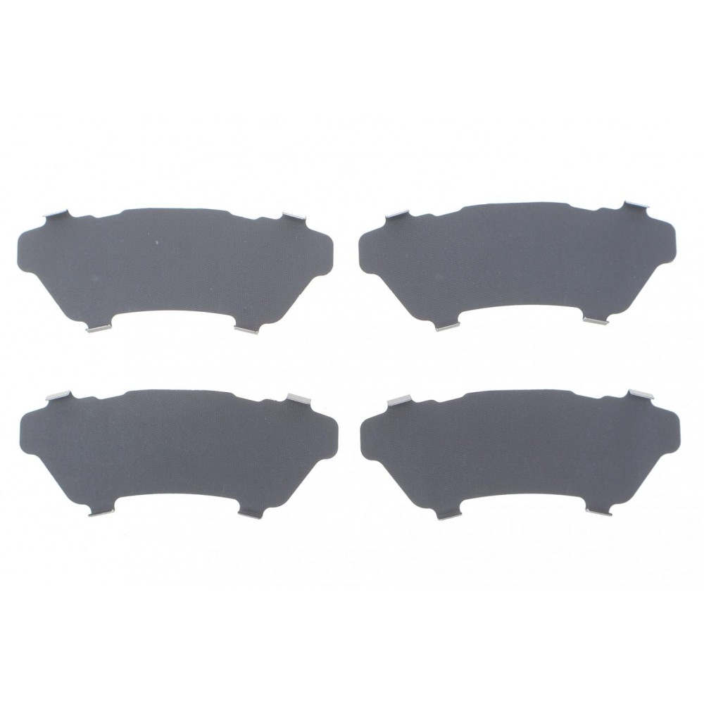 Комплект протискрипних пластин (задніх) Toyota Land Cruiser 100 98-07/Lexus LX II 98-08 (Akebono)