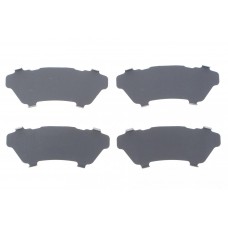 Комплект протискрипних пластин (задніх) Toyota Land Cruiser 100 98-07/Lexus LX II 98-08 (Akebono)