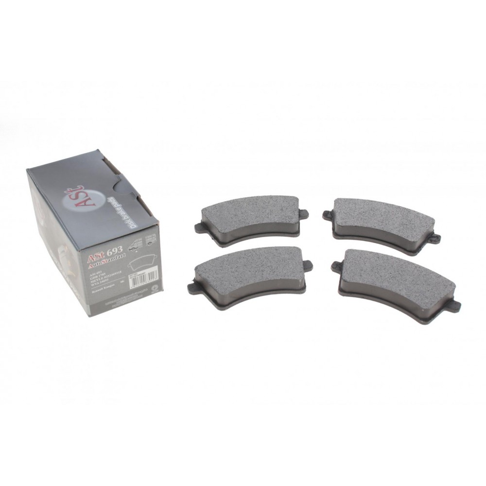 Колодки гальмівні (передні) Renault Kangoo 08-