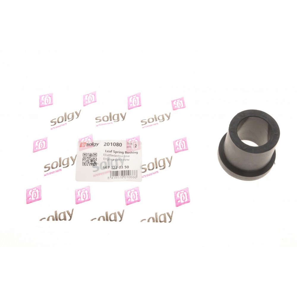 Втулка ресори (передньої) MB 609 (армована)