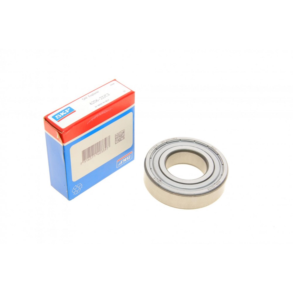 62062ZC3 SKF CX під шипник генератора 6206 2RS 30*62*16