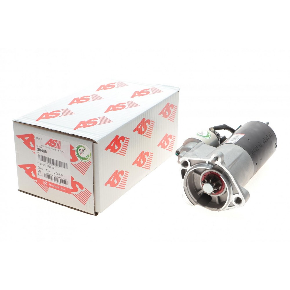 Стартер Audi A4/A6/Seat Exeo 2.0TDI 04-13 (12V/2kw) (z=9)