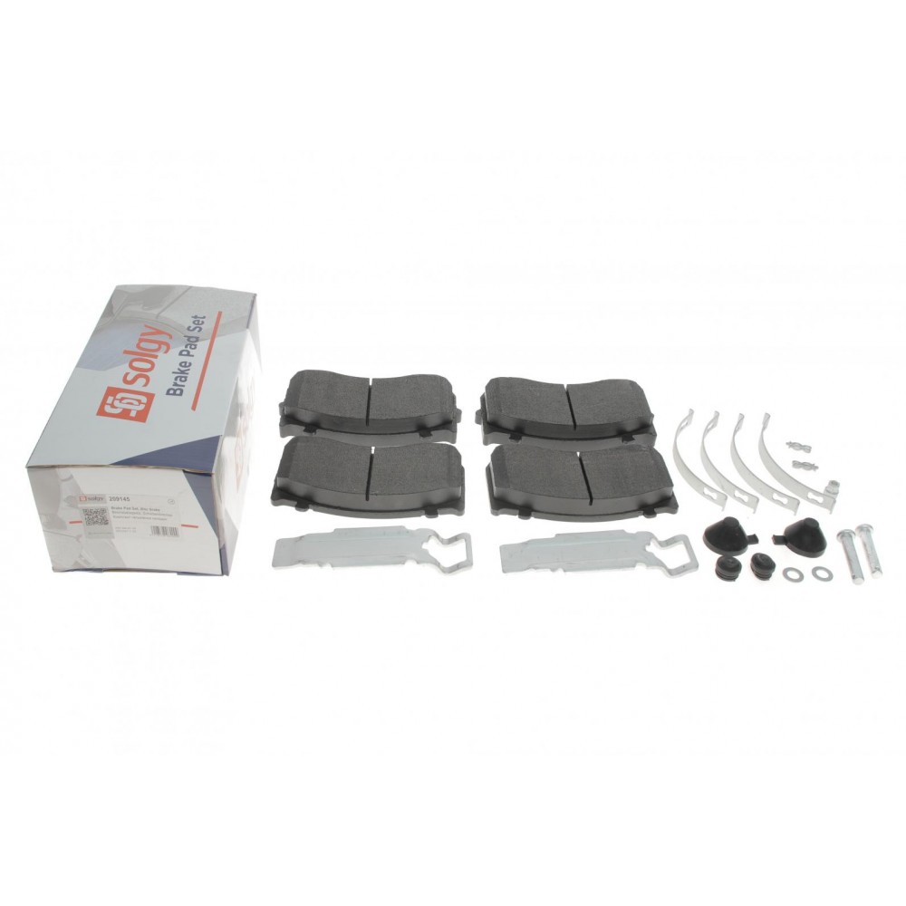 Колодки гальмівні (передні/задні) MB Atego 98-